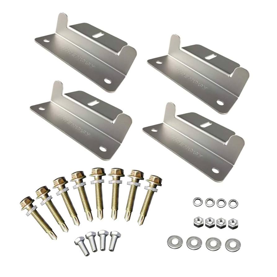 BougeRV Z-Bracket Mounting Kit